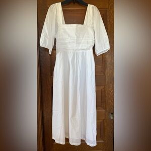 Modern Citizen White Cotton Dress 🤍